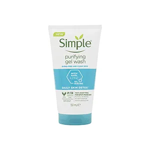 ژل شستشوی سیمپل صورت مناسب پوست چرب و مختلط150ml