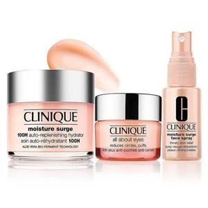 ست آبرسان کلینیک ( آبرسان صدساعته 125 میل، دور چشم 15 میل، اسپری آبرسان 30 میل)Clinique