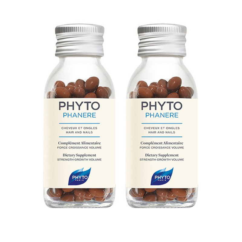 قرص مکمل تقویت مو و ناخن فیتو فانر پک ۲ عددی اصل Phyto