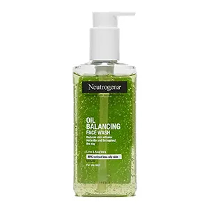 ژل شستشوی صورت اویل بالانسینگ نیتروژناNeutrogena Oil Balancing Facial Wash 200ML