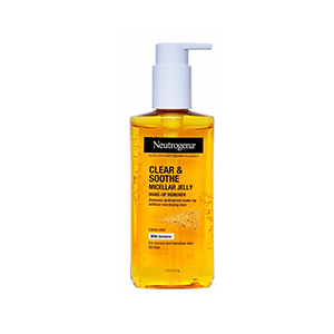 ژل میسلار زردچوبه نوتروژیناclear &soothe